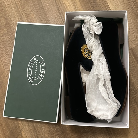 Stubbs & Wootton Velvet Slipper (Men’s, with original box) main image 9